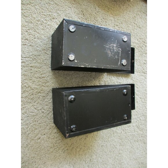 LOT OF 2 VINTAGE RECTANGULAR FILM MOVIE BOXES, METAL, HOLLYWOOD - Picture 6 of 7